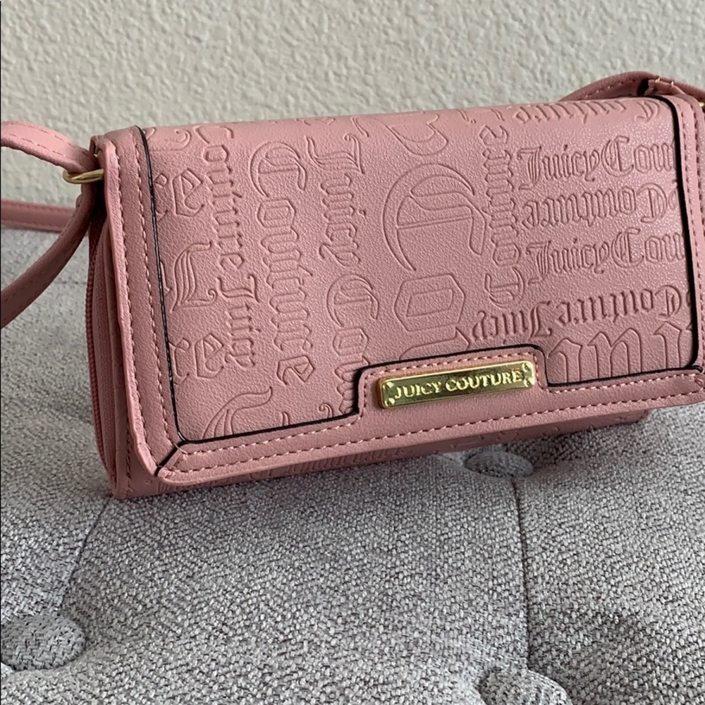 Juicy couture pink bag never been used
